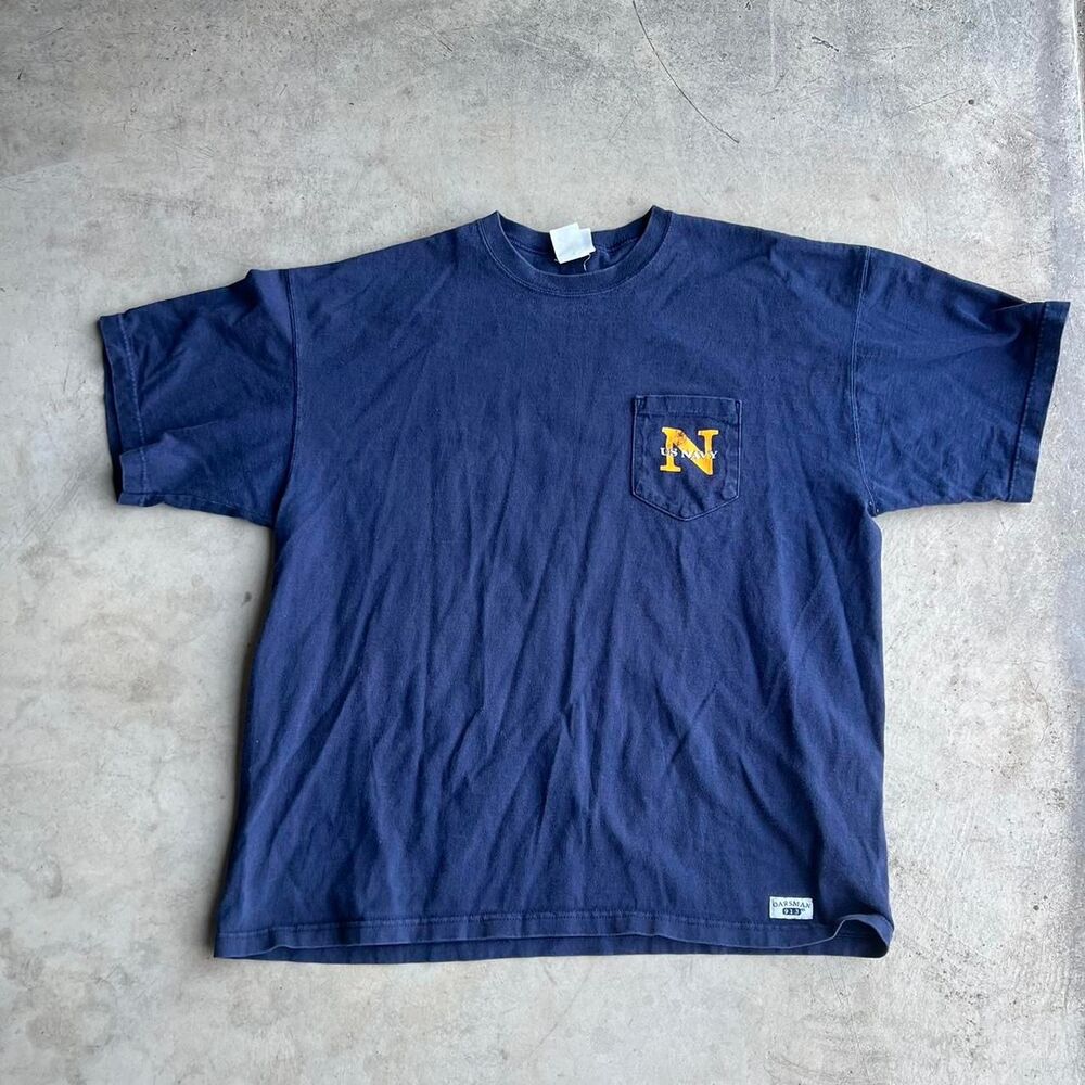 90s Oarsman Us Navy pocket tee rare mens size Xl